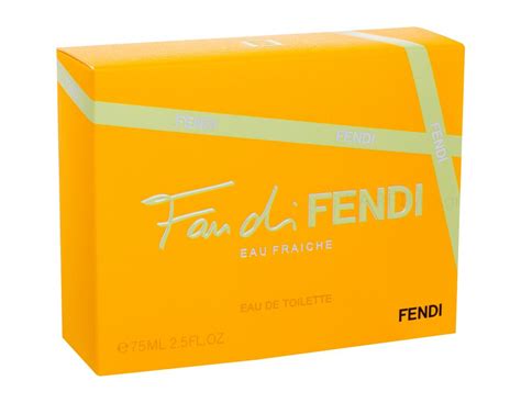 fan di fendi eau de toilette 75ml pour femme|fendi fraiche fragrance.